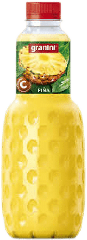 22,95 € Envoi gratuit | Boîte de 6 unités Boissons Fraîches Granini Piña Espagne Bouteille 1 L