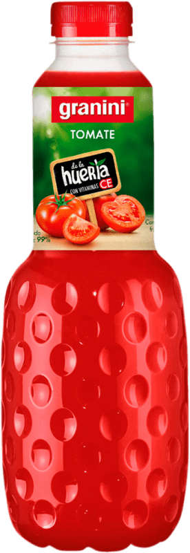 22,95 € 免费送货 | 盒装6个 饮料和搅拌机 Granini Tomate 西班牙 瓶子 1 L