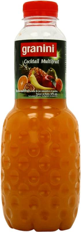 22,95 € Envoi gratuit | Boîte de 6 unités Boissons Fraîches Granini Cóctel de Frutas Espagne Bouteille 1 L