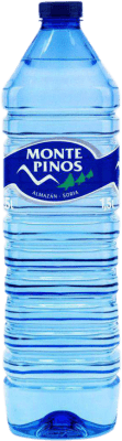 14,95 € Spedizione Gratuita | Scatola da 12 unità Acqua Monte Pinos PET Castilla y León Spagna Bottiglia Speciale 1,5 L