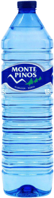 6,95 € Kostenloser Versand | 6 Einheiten Box Wasser Monte Pinos PET Kastilien und León Spanien Spezielle Flasche 1,5 L