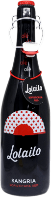 7,95 € Бесплатная доставка | Винный сангрия Sanviver Zarro Lolailo Сообщество Мадрида Испания бутылка 75 cl