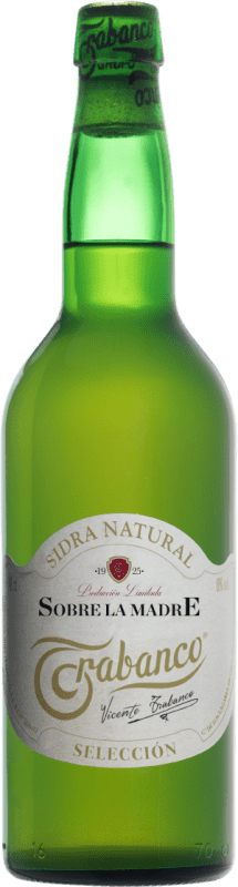 2,95 € Spedizione Gratuita | Sidro Trabanco Sobre La Madre Principato delle Asturie Spagna Bottiglia 75 cl