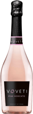 6,95 € Kostenloser Versand | Rosé Sekt Eugenio Collavini Voveti Rosado Halbtrocken Halbsüß Italien Muskat Flasche 75 cl