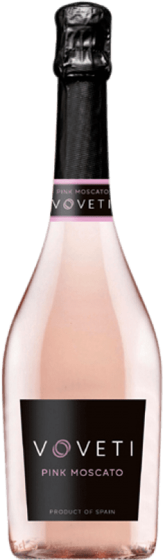 6,95 € Envio grátis | Espumante rosé Eugenio Collavini Voveti Rosado Semi-seco Semi-doce Itália Mascate Garrafa 75 cl