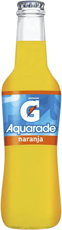 62,95 € Бесплатная доставка | Коробка из 24 единиц Напитки и миксеры Gatorade Aquarade Naranja Испания Маленькая бутылка 25 cl