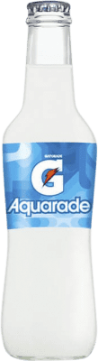 62,95 € Envio grátis | Caixa de 24 unidades Refrescos e Mixers Gatorade Aquarade Original Espanha Garrafa Pequena 25 cl