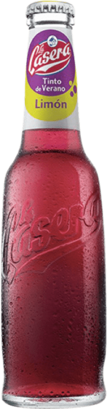 49,95 € Envoi gratuit | Boîte de 24 unités Sangria Limonade au Vin La Casera Tinto de Verano Limón Espagne Petite Bouteille 27 cl