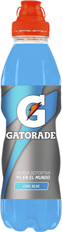 35,95 € 免费送货 | 盒装12个 饮料和搅拌机 Gatorade Frambuesa Azul PET 西班牙 瓶子 Medium 50 cl