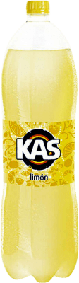 2,95 € Envio grátis | Caixa de 6 unidades Refrescos e Mixers Kas Limón PET Espanha Garrafa Especial 2 L