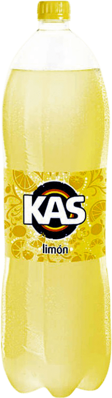 19,95 € 送料無料 | 6個入りボックス 飲み物とミキサー Kas Limón PET スペイン 特別なボトル 2 L