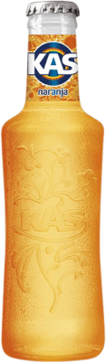 碳酸饮料 盒装24个 Kas 20 cl 可回收玻璃 Naranja — 橙子