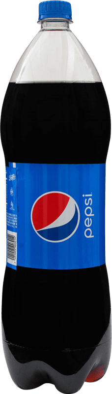 19,95 € 免费送货 | 盒装6个 饮料和搅拌机 Pepsi PET 西班牙 特别的瓶子 2 L