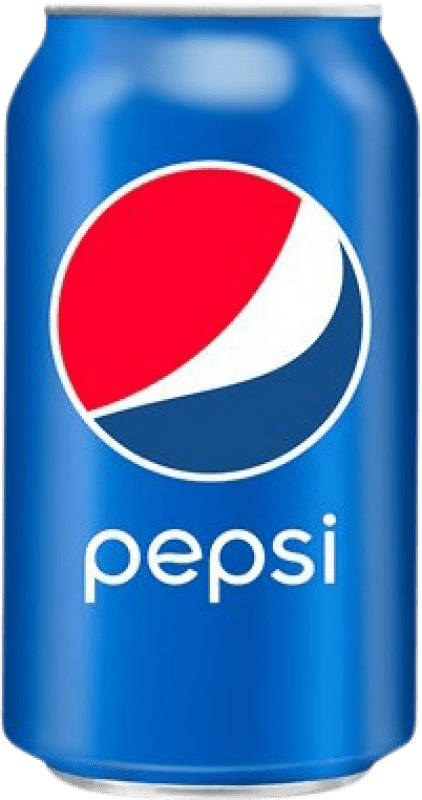 29,95 € Envío gratis | Caja de 24 unidades Refrescos Pepsi España Lata 33 cl