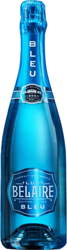 28,95 € Бесплатная доставка | Белое игристое Luc Belaire Bleu Бургундия Франция Chardonnay бутылка 70 cl