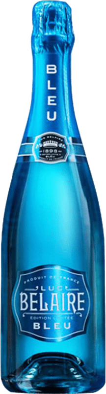 28,95 € Envio grátis | Espumante branco Luc Belaire Bleu Borgonha França Chardonnay Garrafa 70 cl