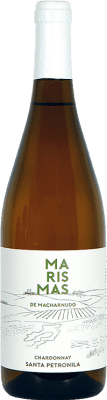 16,95 € Envio grátis | Vinho branco Santa Petronila Marismas I.G.P. Vino de la Tierra de Cádiz Andaluzia Espanha Chardonnay Garrafa 75 cl