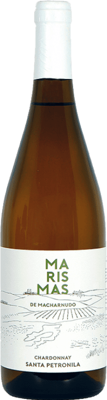 19,95 € Spedizione Gratuita | Vino bianco Santa Petronila Marismas I.G.P. Vino de la Tierra de Cádiz Andalusia Spagna Chardonnay Bottiglia 75 cl