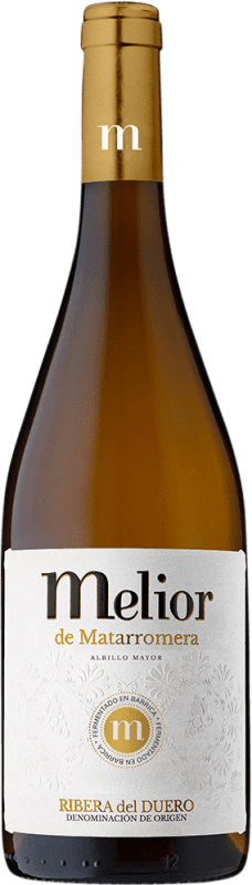 31,95 € Spedizione Gratuita | Vino Bianco Matarromera Melior D.O. Ribera del Duero Castilla y León Spagna Albillo 75 cl