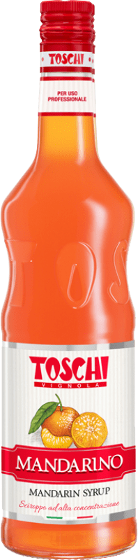 18,95 € Spedizione Gratuita | Schnapps Toschi Cocktail Sirope Mandarina Italia Bottiglia 1 L Senza Alcol