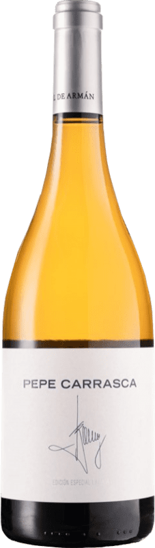 24,95 € Spedizione Gratuita | Vino bianco Casal de Armán Pepe Carrasca D.O. Ribeiro Galizia Spagna Treixadura Bottiglia 75 cl