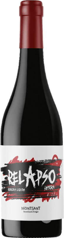 29,95 € Envío gratis | Vino Tinto Rebeldes. Relapso D.O. Montsant Cataluña España Garnacha Botella 75 cl