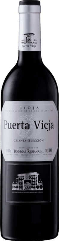 49,95 € Free Shipping | Red wine Bodegas Riojanas Puerta Vieja Selección Aged D.O.Ca. Rioja The Rioja Spain Tempranillo Jéroboam Bottle-Double Magnum 3 L