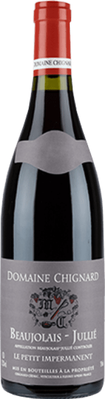 23,95 € Spedizione Gratuita | Vino rosso Domaine Chignard Jullié A.O.C. Beaujolais Beaujolais Francia Gamay Bottiglia 75 cl