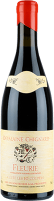34,95 € 免费送货 | 红酒 Domaine Chignard Les 10 Coupées A.O.C. Fleurie 博若莱 法国 Gamay 瓶子 75 cl
