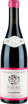 34,95 € Envio grátis | Vinho tinto Domaine Chignard Le Cochonnier A.O.C. Fleurie Beaujolais França Gamay Garrafa 75 cl