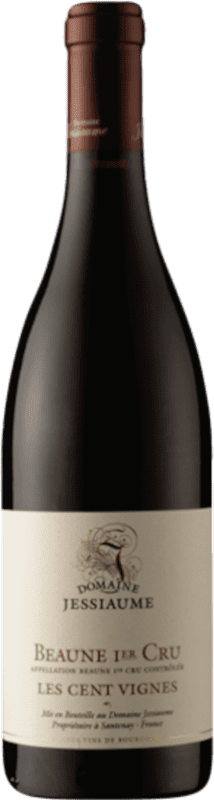 76,95 € Free Shipping | Red wine Domaine Jessiaume Les Cents Vignes Premier Cru A.O.C. Côte de Beaune Burgundy France Pinot Black Bottle 75 cl