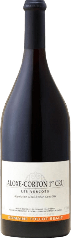 96,95 € Kostenloser Versand | Rotwein Domaine Tollot-Beaut Les Vercots A.O.C. Côte de Beaune Burgund Frankreich Pinot Schwarz Flasche 75 cl