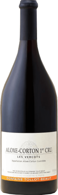 126,95 € Envío gratis | Vino Tinto Domaine Tollot-Beaut Les Vercots A.O.C. Côte de Beaune Borgoña Francia Pinot Negro 75 cl