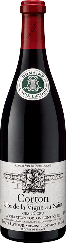 134,95 € Envio grátis | Vinho Tinto Louis Latour Clos de la Vigne Saint A.O.C. Corton Borgonha França Pinot Noir 75 cl