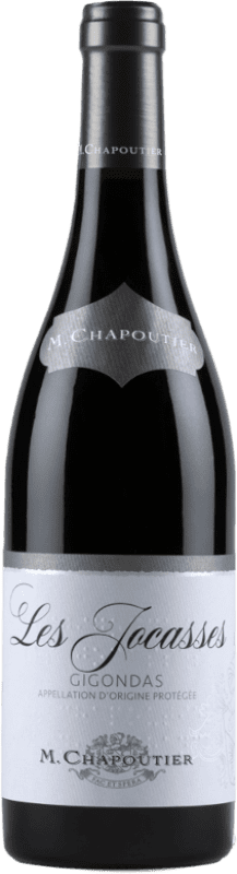 28,95 € Spedizione Gratuita | Vino Rosso Michel Chapoutier Les Jocasses A.O.C. Gigondas Rhône Francia Syrah, Garnacha — Grenache, Monastrell 75 cl