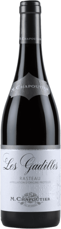 25,95 € Бесплатная доставка | Красное вино Michel Chapoutier Les Gadilles I.G.P. Vin de Pays Rasteau Рона Франция Syrah — Сира, Garnacha — Гренаш 75 cl
