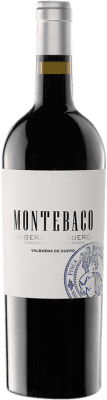21,95 € Free Shipping | Red wine Montebaco Aged D.O. Ribera del Duero Castilla y León Spain Tempranillo Bottle 75 cl