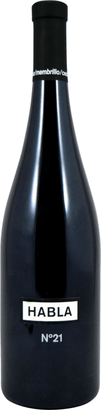 24,95 € Kostenloser Versand | Rotwein Habla Nº 21 Coupage I.G.P. Vino de la Tierra de Extremadura Extremadura Spanien Cabernet Sauvignon, Cabernet Franc, Malbec, Petit Verdot 75 cl