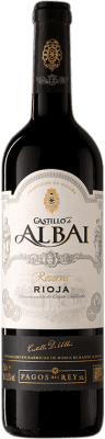 14,95 € 免费送货 | 红酒 Pagos del Rey Castillo de Albai 预订 D.O.Ca. Rioja 拉里奥哈 西班牙 Tempranillo 瓶子 75 cl