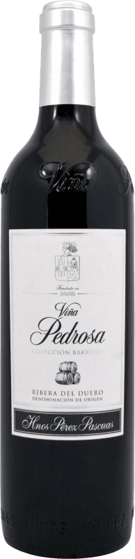 14,95 € 免费送货 | 红酒 Pérez Pascuas Viña Pedrosa Colección Barricas D.O. Ribera del Duero 卡斯蒂利亚莱昂 西班牙 Tempranillo 瓶子 75 cl