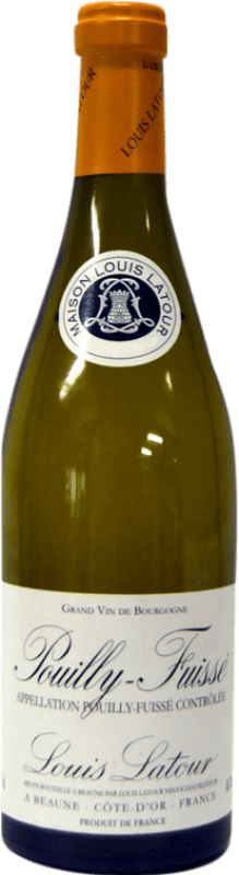 52,95 € Free Shipping | White wine Louis Latour A.O.C. Pouilly-Fuissé Burgundy France Chardonnay Bottle 75 cl