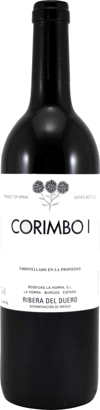 42,95 € Free Shipping | Red wine Bodegas Roda Corimbo I Reserva D.O. Ribera del Duero Castilla y León Spain Tempranillo Bottle 75 cl