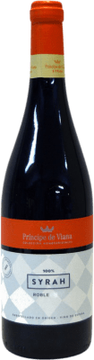 6,95 € 免费送货 | 红酒 Príncipe de Viana 橡木 D.O. Navarra 纳瓦拉 西班牙 Syrah 瓶子 75 cl