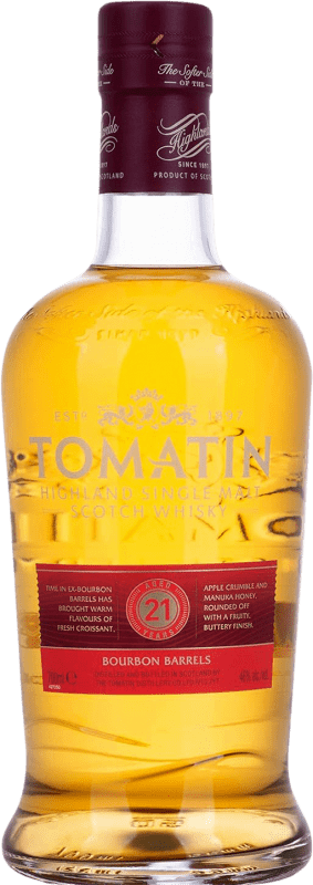 182,95 € Spedizione Gratuita | Whisky Single Malt Tomatin Regno Unito 21 Anni 70 cl