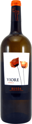 17,95 € Kostenloser Versand | Weißwein Bodegas Riojanas Viore D.O. Rueda Kastilien und León Spanien Verdejo Magnumflasche 1,5 L