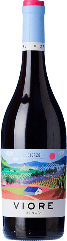 8,95 € Free Shipping | Red wine Bodegas Riojanas Viore D.O. Bierzo Castilla y León Spain Mencía Bottle 75 cl