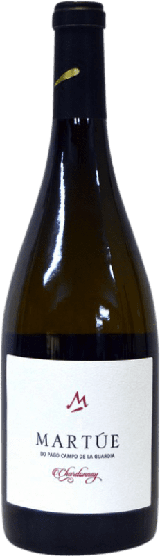 7,95 € Бесплатная доставка | Белое вино Martúe D.O.P. Vino de Pago Campo de la Guardia Кастилья-Ла-Манча Испания Chardonnay бутылка 75 cl