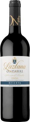 18,95 € 免费送货 | 红酒 Ondarre 预订 D.O.Ca. Rioja 拉里奥哈 西班牙 Tempranillo, Grenache, Mazuelo 瓶子 75 cl