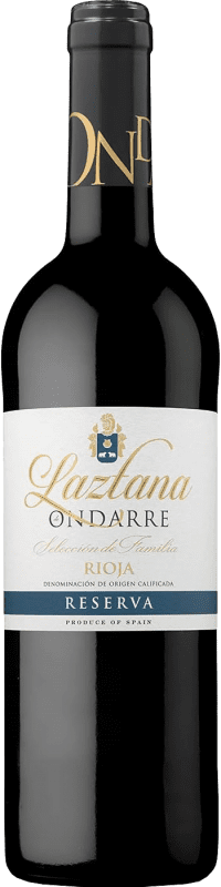 18,95 € 送料無料 | 赤ワイン Ondarre 予約 D.O.Ca. Rioja ラ・リオハ スペイン Tempranillo, Grenache, Mazuelo ボトル 75 cl