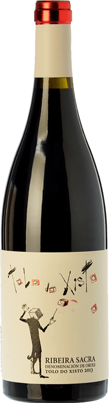 25,95 € Бесплатная доставка | Красное вино Coca i Fitó Tolo do Xisto D.O. Ribeira Sacra Галисия Испания Mencía бутылка 75 cl